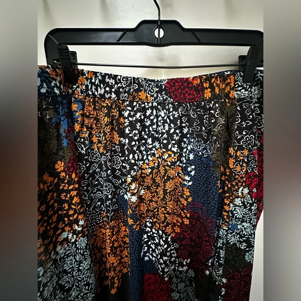 Maurices Patchwork Maxi Skirt - Boho Floral Multicolour XXL - Picture 14 of 16